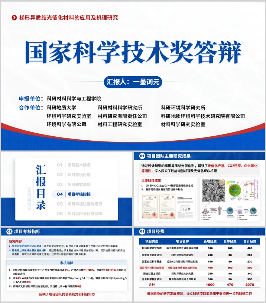 国家科技进步奖答辩