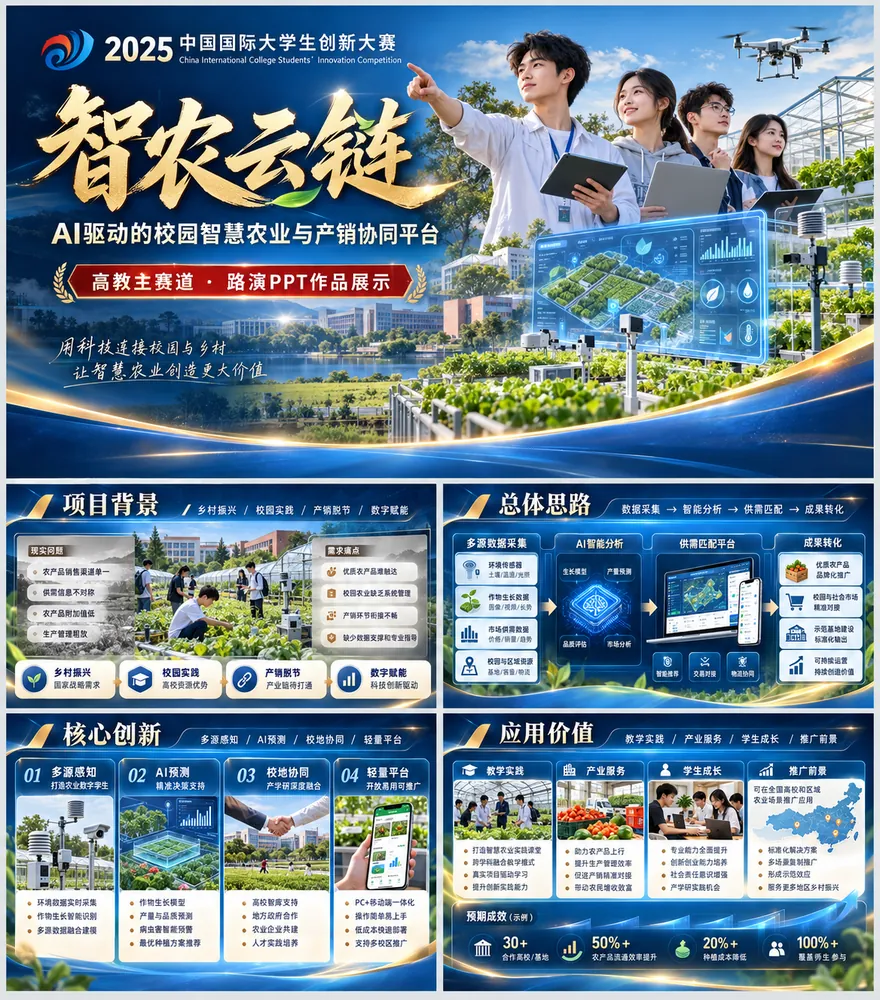国际大学生创新大赛 · 参赛作品一