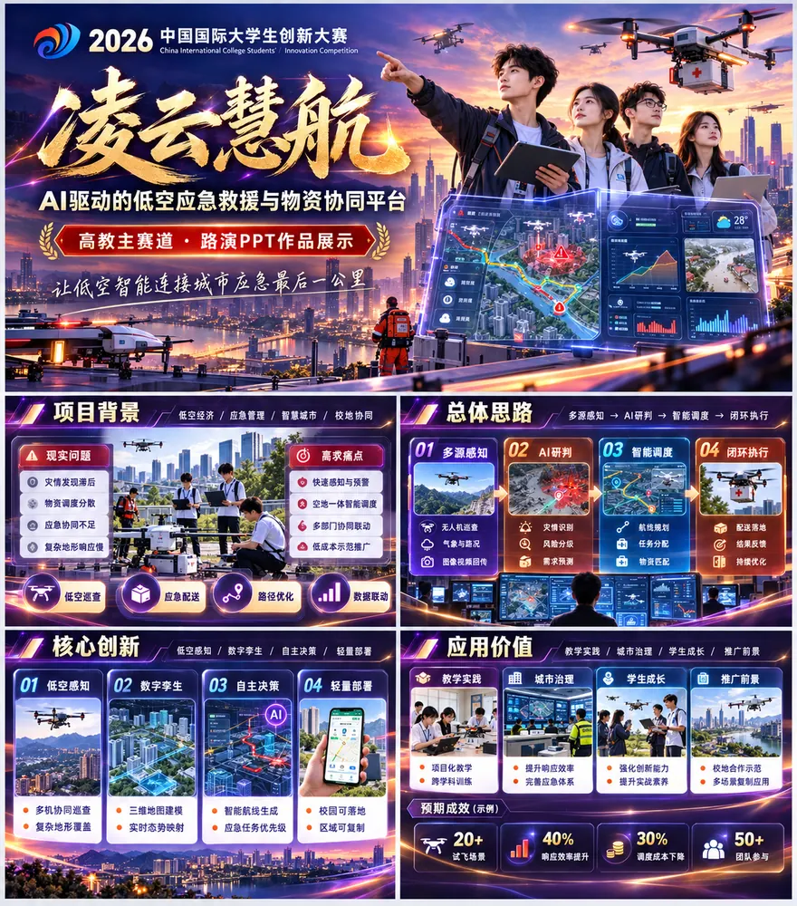国际大学生创新大赛 · 参赛作品二