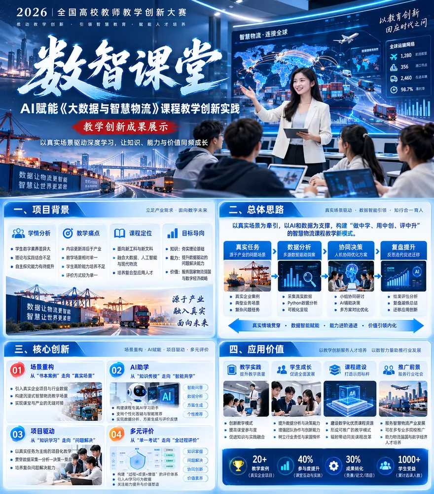 教学创新比赛 · 参赛作品一