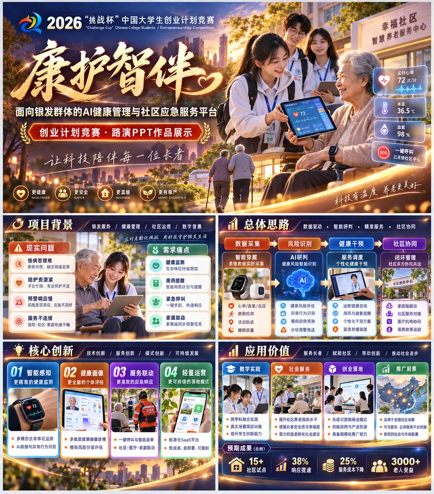 大学生「挑战杯」· 参赛作品二