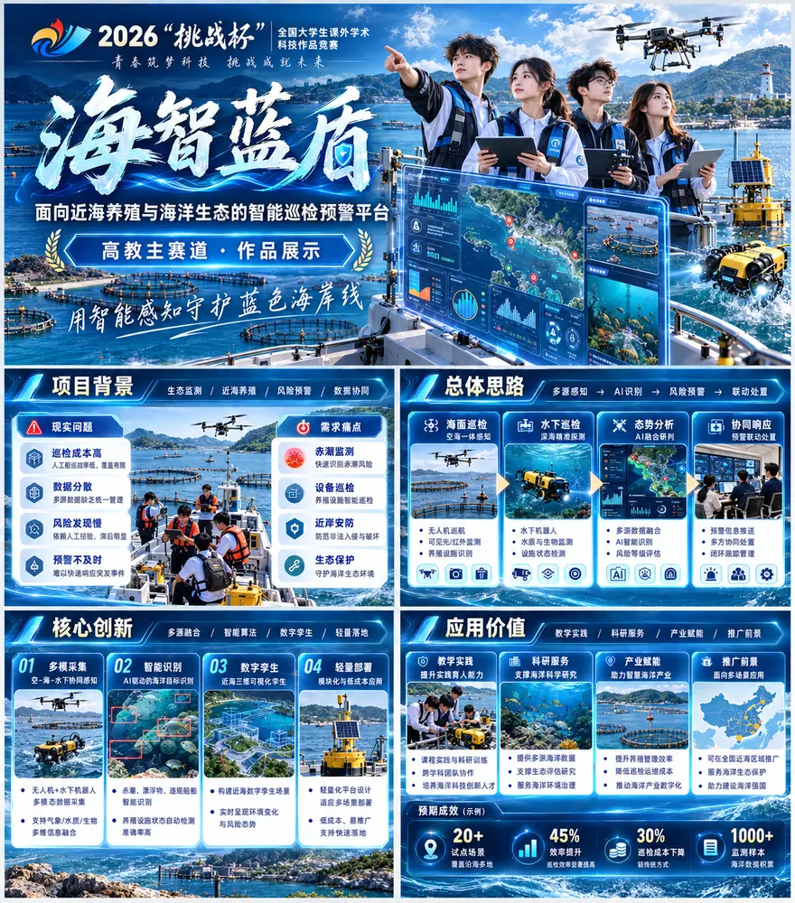 海智蓝盾 · 智能巡检预警平台