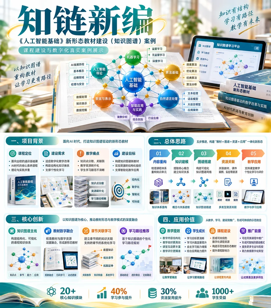 新形态教材建设